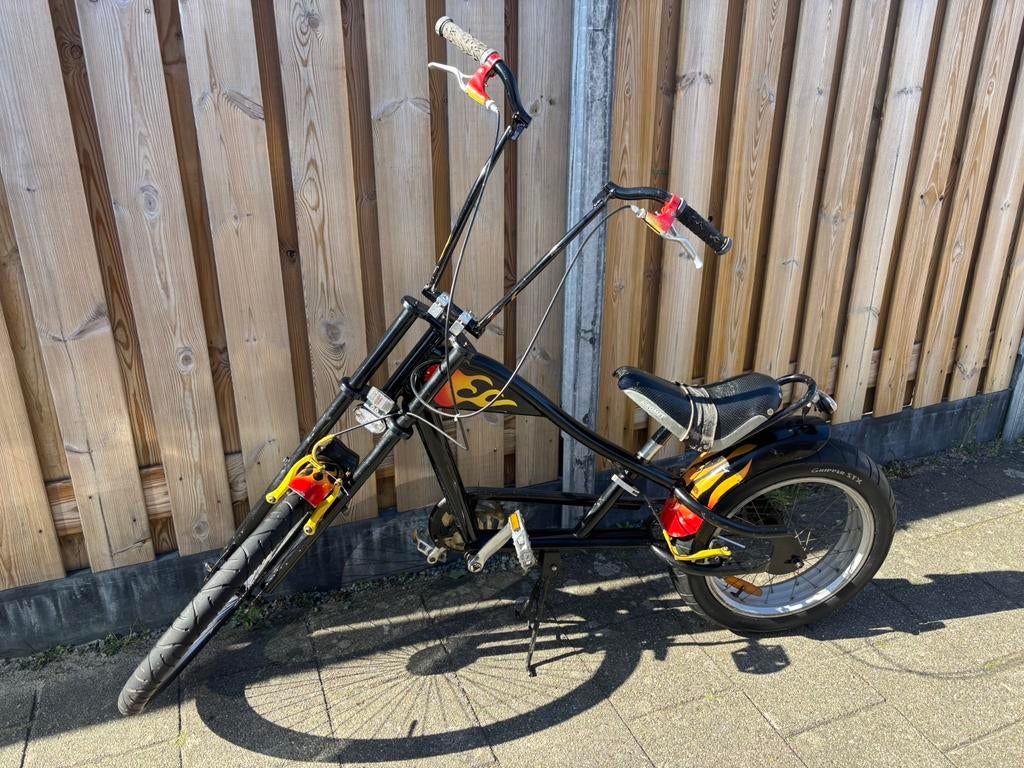 24” Schwinn Sting-Ray Orange County Choppers editie fiets., Fietsen en Brommers, Ophalen, Gebruikt, 24 inch, Handrem