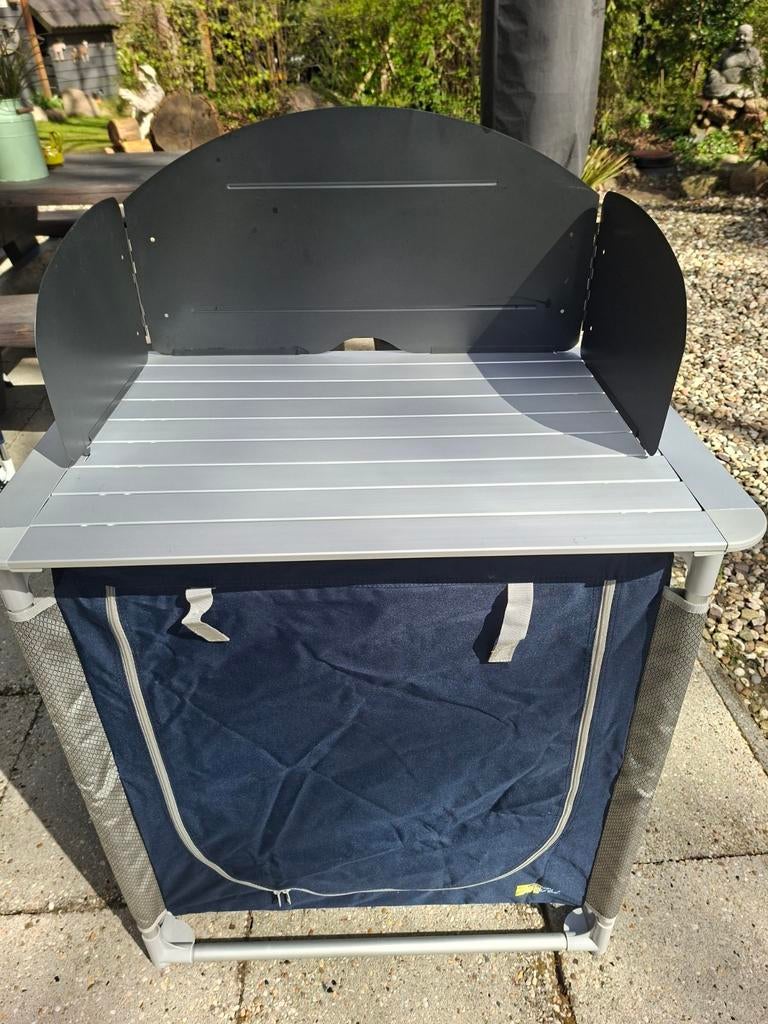 Camping  keuken kastje voor gasstel., Ophalen, Zo goed als nieuw, Campingkast