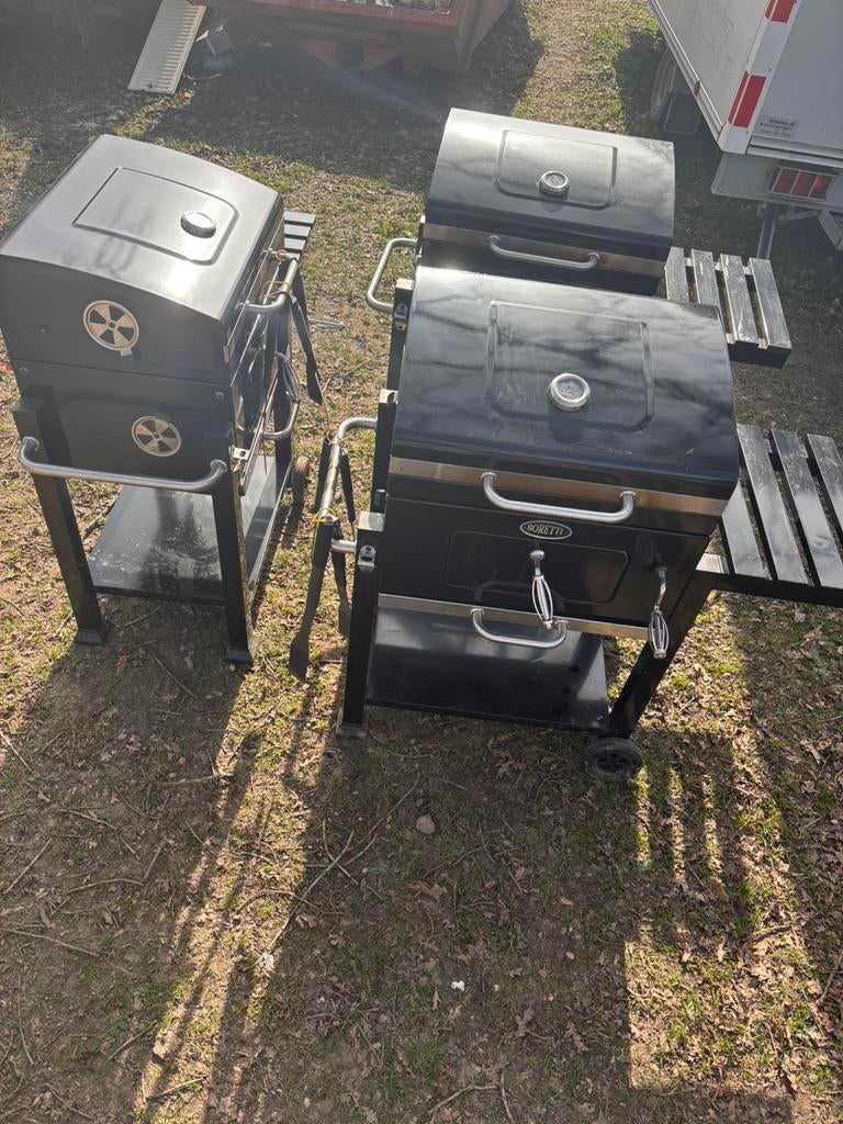 Boretti BBQ’s - Nieuwstaat, Ophalen of Verzenden, Zo goed als nieuw, Met accessoires