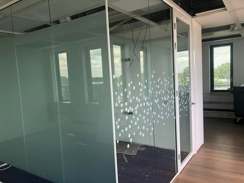 Glaswand/systeemwand/kantoorwand, Ophalen of Verzenden, Zo goed als nieuw, 160 cm of meer