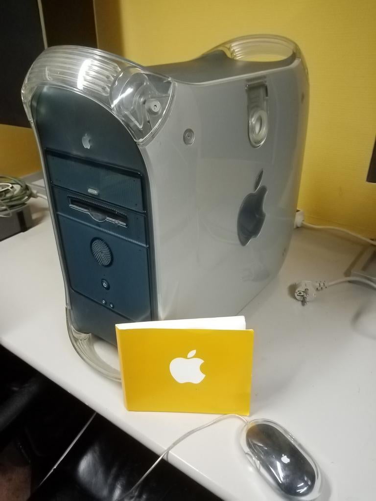 Vintage Apple Power Mac G4 met Mac OS X 10.4.11, Computers en Software, Apple Desktops, Gebruikt, Minder dan 4 GB, HDD, Minder dan 2 Ghz