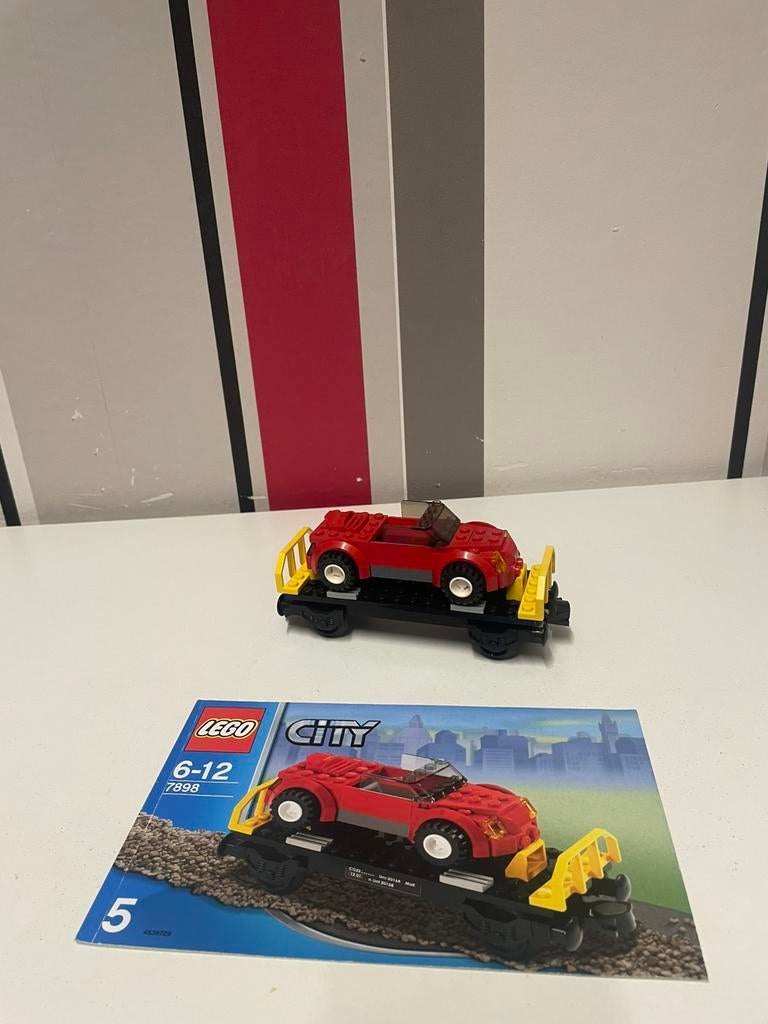 Lego city 7898 treinwagon nr5, Kinderen en Baby's, Speelgoed | Duplo en Lego, Ophalen of Verzenden, Zo goed als nieuw