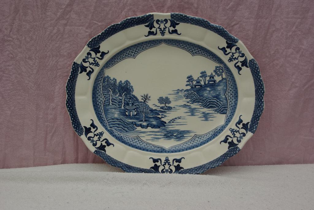 Ovale schaal ( Napoleon bordjes, Ophalen of Verzenden