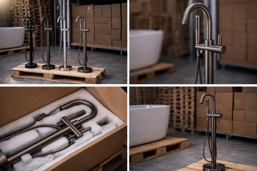 Spotgoedkoop vrijstaande kranen diverse kleuren VA 95,-, Ophalen of Verzenden, Nieuw, Chroom, Kraan