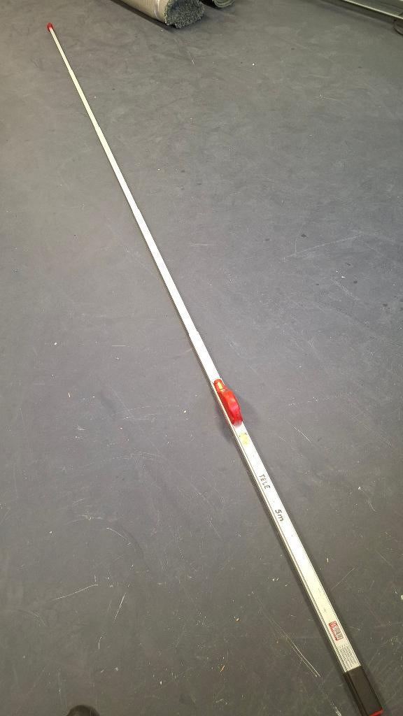 Telefix Telescopische meetstok meetlat 5 meter lang., ., Ophalen of Verzenden, Zo goed als nieuw, .