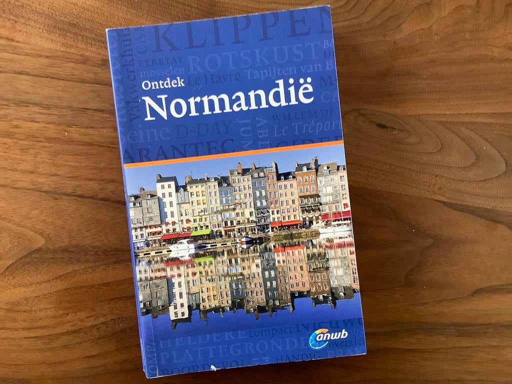 Normandie Frankrijk ANWB ONTDEK reisgids 296pg, Europa, Ophalen of Verzenden, Zo goed als nieuw, Reisgids of -boek
