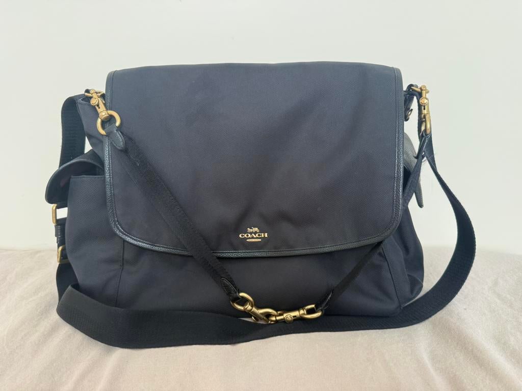 Luiertas Coach, Ophalen of Verzenden, Zo goed als nieuw, Zwart, Handtas