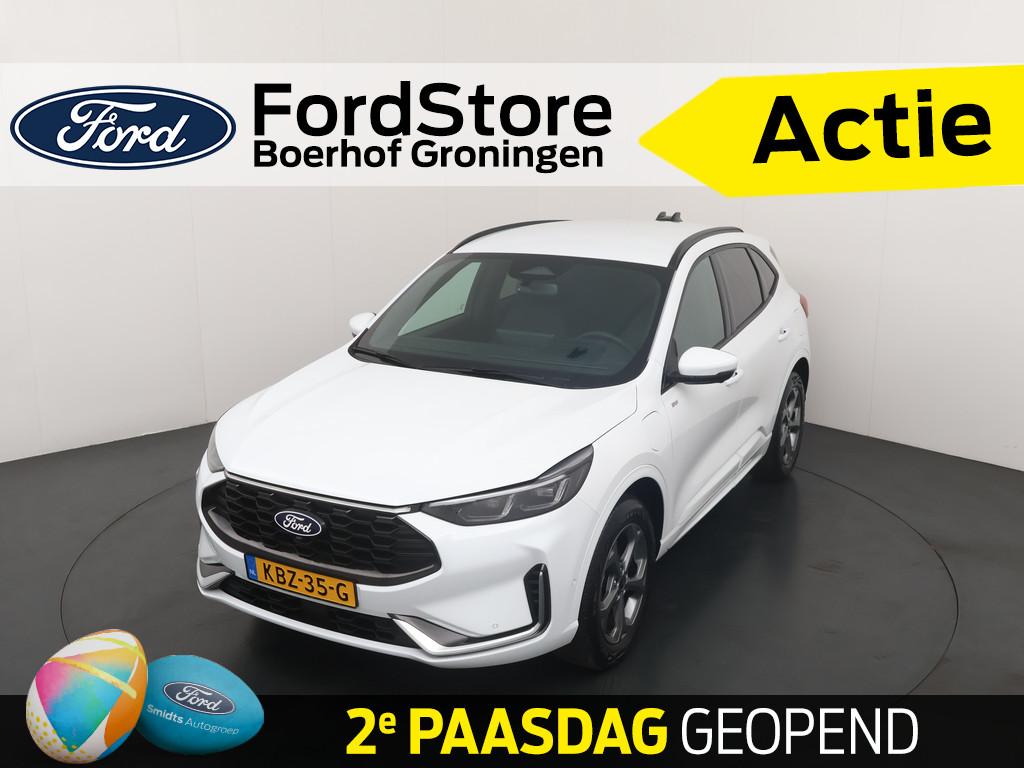 Ford Kuga 2.5 PHEV 243 pk ST-Line X | Trekhaak I AGR stoelen, Zwart, Wit, Bedrijf, Hybride Elektrisch/Benzine