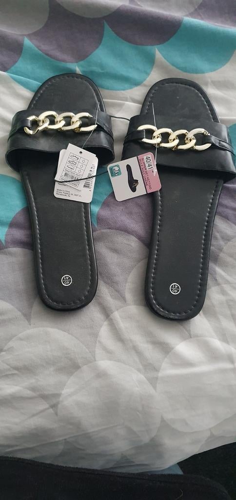 Slipper, Kleding | Dames, Schoenen, Ophalen of Verzenden, Nieuw, Zwart