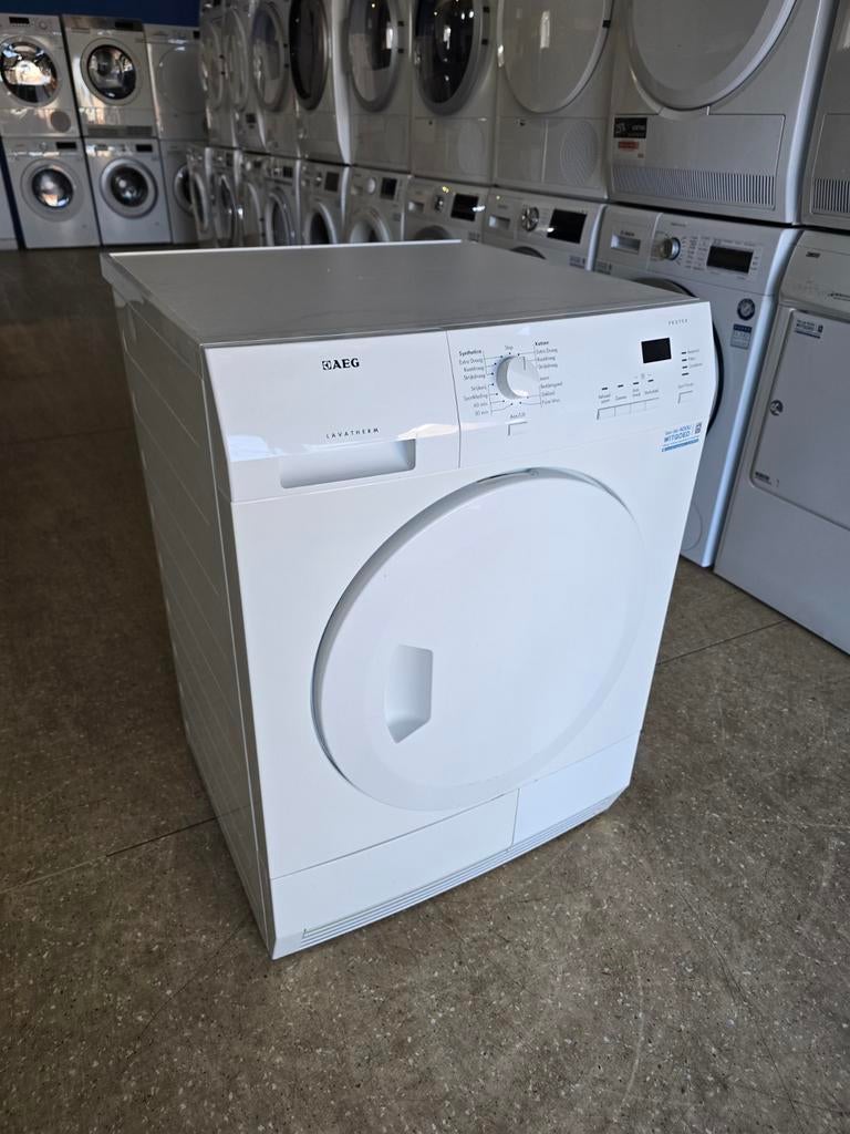 AEG Protex condensdroger | 7 kilo | Gratis thuis 🚚✅️, Jirnsum, 6 tot 8 kg, Anti-kreukfase, Zo goed als nieuw