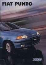 Fiat Punto, Abarth Maggiora brochure/sheet/auto folder 94-11, Ophalen of Verzenden, Nieuw, Overige merken