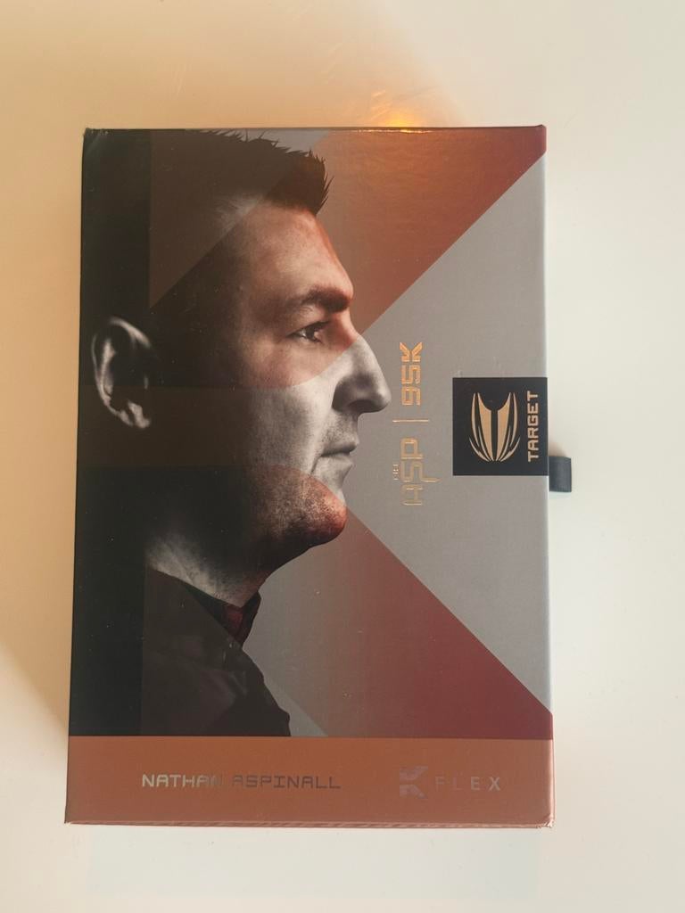 Target ASP Nathan Aspinall 95K 95%Tungsten 26g, Ophalen of Verzenden, Zo goed als nieuw, Pijlen
