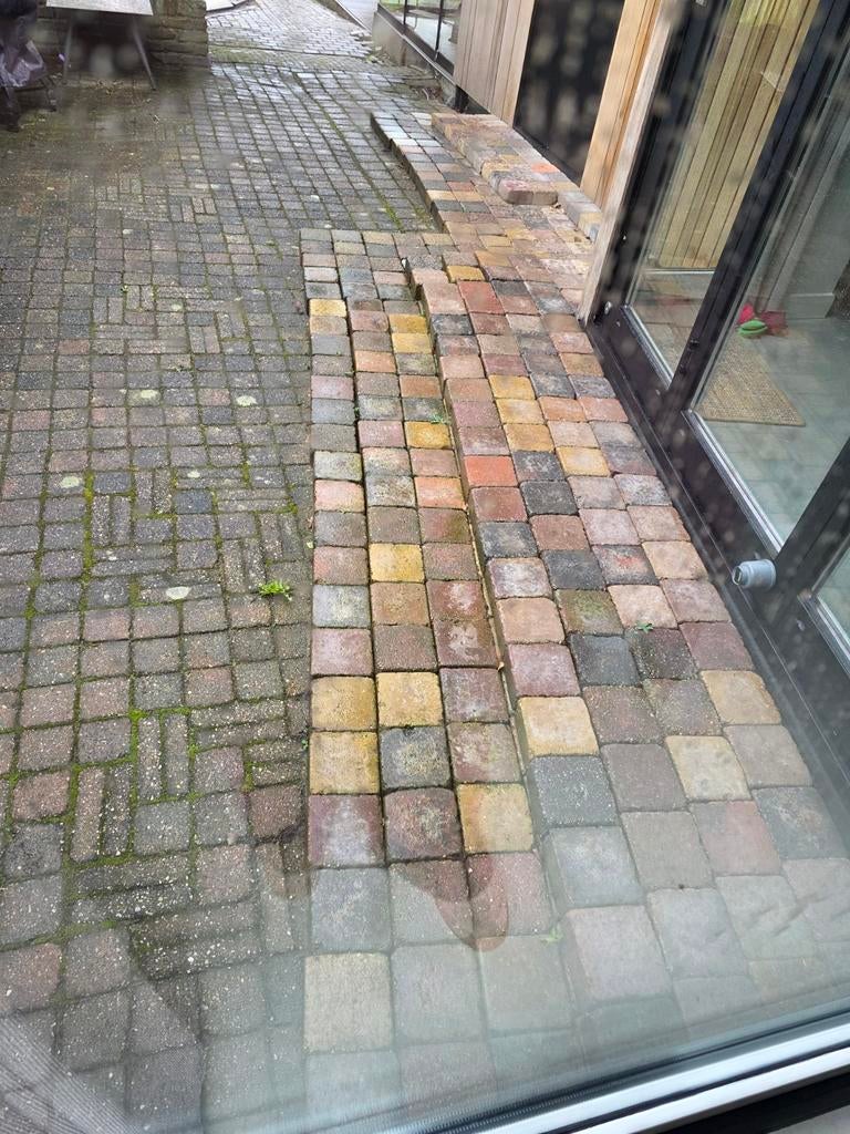 Getrommelde klinkers gratis af te halen, Ophalen, Gebruikt, Klinkers, 10 m² of meer