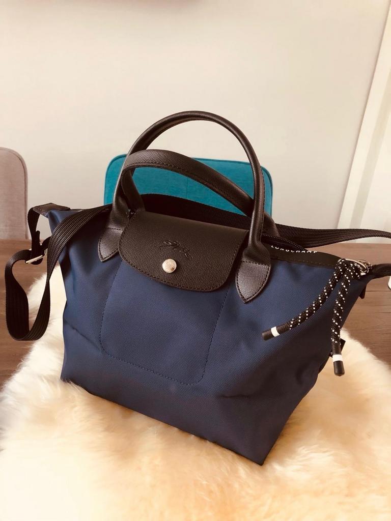 Longchamp Le Pliage Original Schoudertas - Marineblauw, Ophalen of Verzenden, Nieuw, Blauw, Schoudertasje