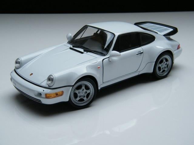 Porsche Turbo 911 3.0 – modelauto Welly 1:24, Auto, Nieuw, Ophalen of Verzenden, Welly