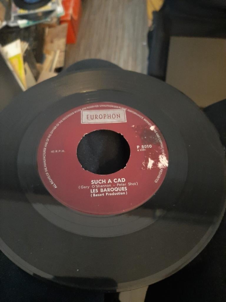 Les Baroques – Such A Cad & Summerbeach NEDERBEAT 1965, Ophalen, Gebruikt, Pop