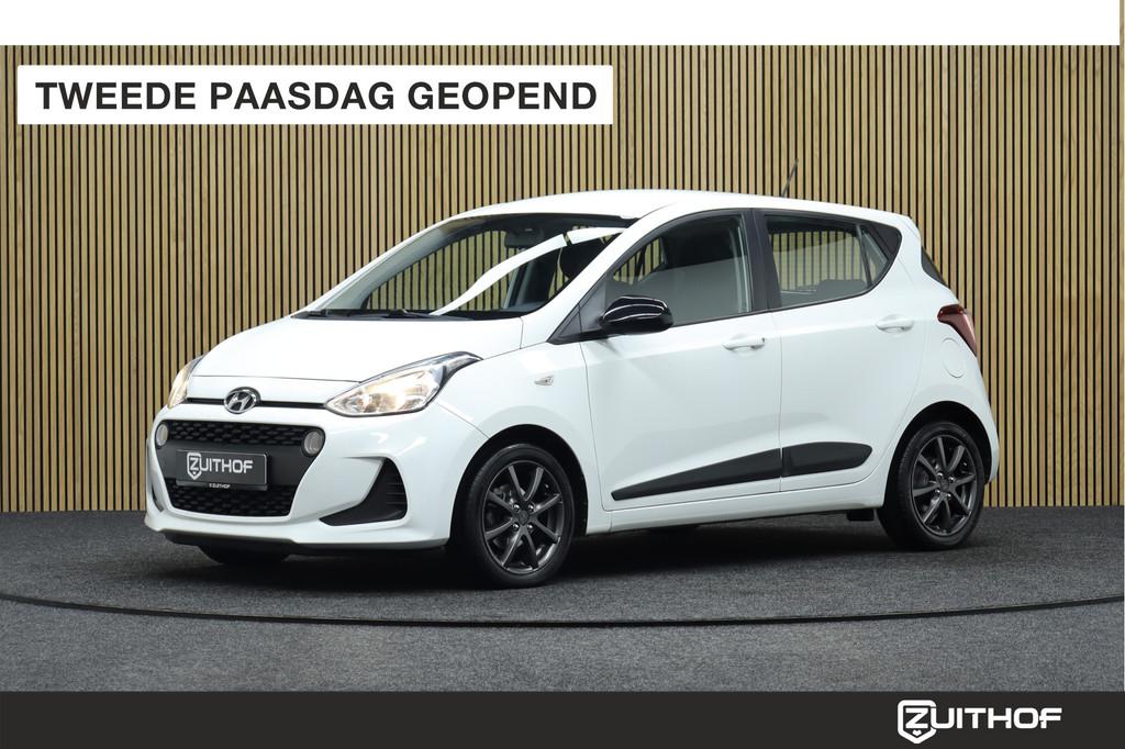 Hyundai i10 1.0i Comfort | Cruise-control | Apple Carplay &, Stof, Gebruikt, Met garantie (alle), 4 stoelen