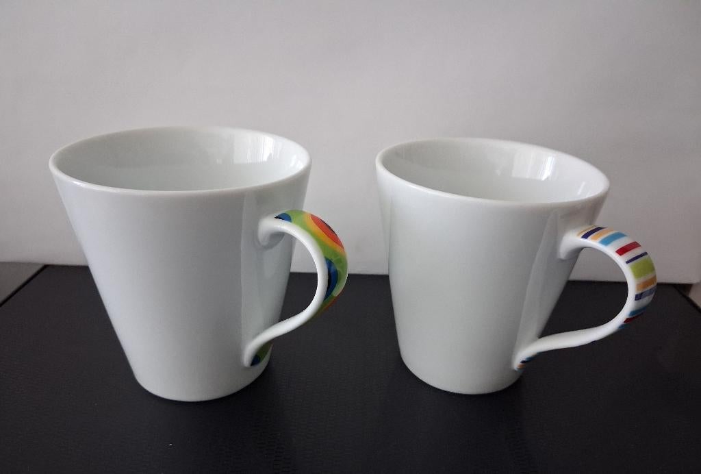 2 Ritzenhoff design mokken - Serie Morning Stars, Huis en Inrichting, Keuken | Servies, Nieuw, Ophalen of Verzenden, Overige stijlen