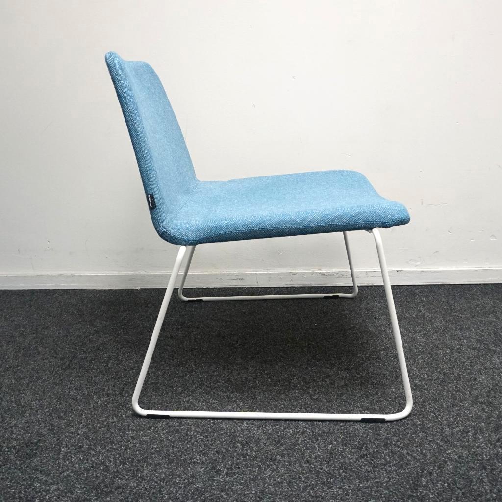 Johanson Mind EC Design Fauteuils | Blauw / Wit | Stoelen, Gebruikt, -, -, 75 tot 100 cm