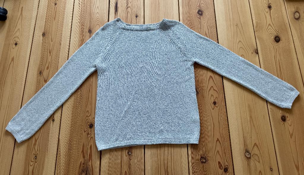 Trui / Top Emotions - Zilver Grijs Gebreid - Small / maat 36, Ophalen of Verzenden, Nieuw, Maat 36 (S), Grijs