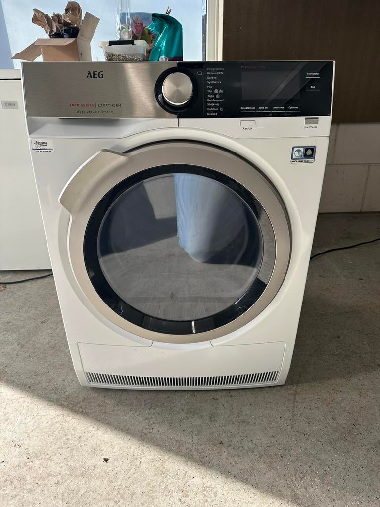 Keurige Aeg 8000 serie warmtepomp droger 9Kg Garantie📞🚚✅, Witgoed en Apparatuur, Wasdrogers, Overige typen, 8 tot 10 kg, Ophalen of Verzenden