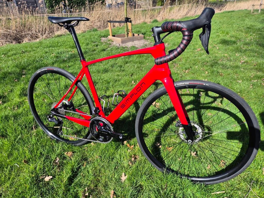 Simplon Kiaro Carbon Racefiets Shimano 105 Di2/Ultegra, 28 inch, Carbon, Zo goed als nieuw, Meer dan 20 versnellingen