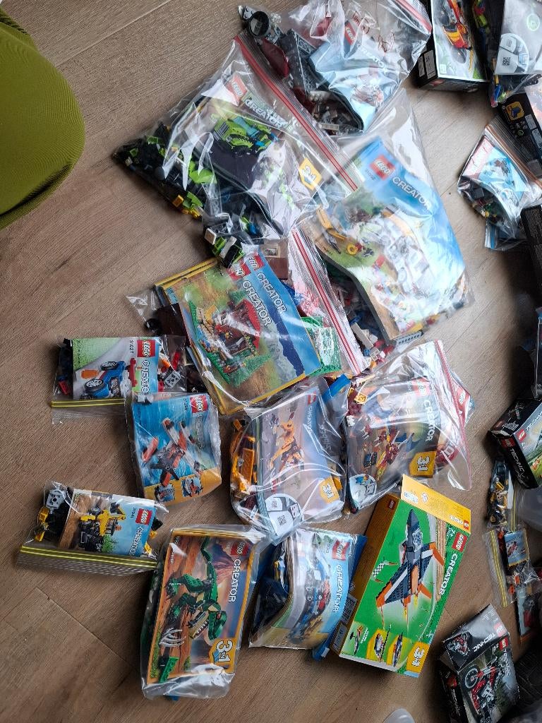 Lego Creator veel sets. Alles compleet en met boekje, Ophalen of Verzenden, Gebruikt, Complete set, Lego