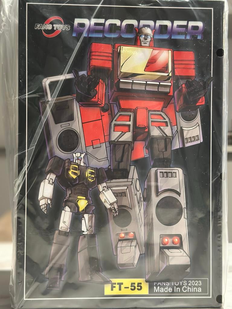 Fans Toys FT-55 Recorder Transformers Figuur Nieuw, Verzamelen, Transformers, Overige generaties, Ophalen of Verzenden, Nieuw