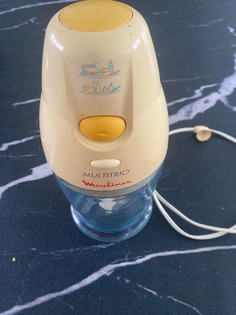 Moulinex Multitrio hakmolen, Ophalen of Verzenden, Gebruikt, Blender