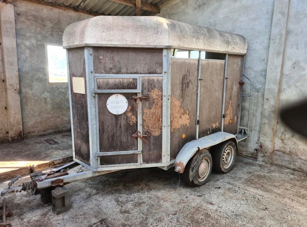 Paarde trailer, Ophalen of Verzenden, Gebruikt