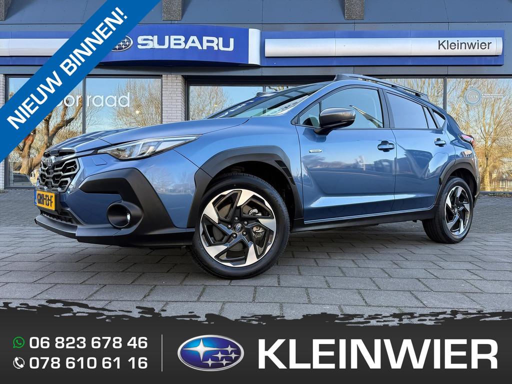 Subaru Crosstrek 2.0i Hybrid 136PK CVT AWD Luxury | Horizon, 12 maanden, 4 cilinders, Blauw, Origineel Nederlands