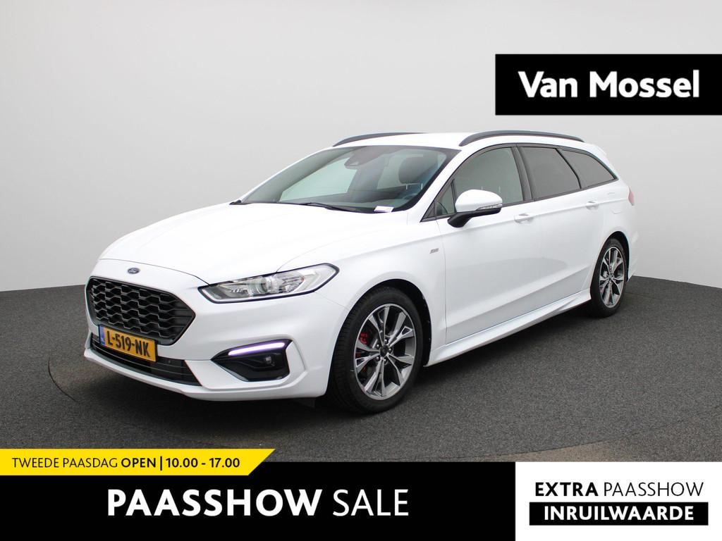 Ford Mondeo Wagon 2.0 IVCT HEV ST-Line | Automaat | Navigati, Auto's, Ford, Gebruikt, 4 cilinders, Leder en Stof, Origineel Nederlands
