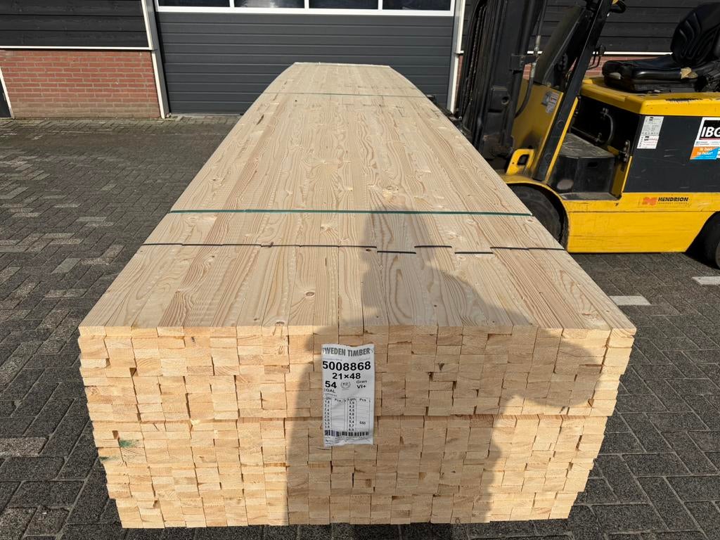 Panlatten te koop vuren 22x50mm, Ophalen, Nieuw, 250 cm of meer, Palen