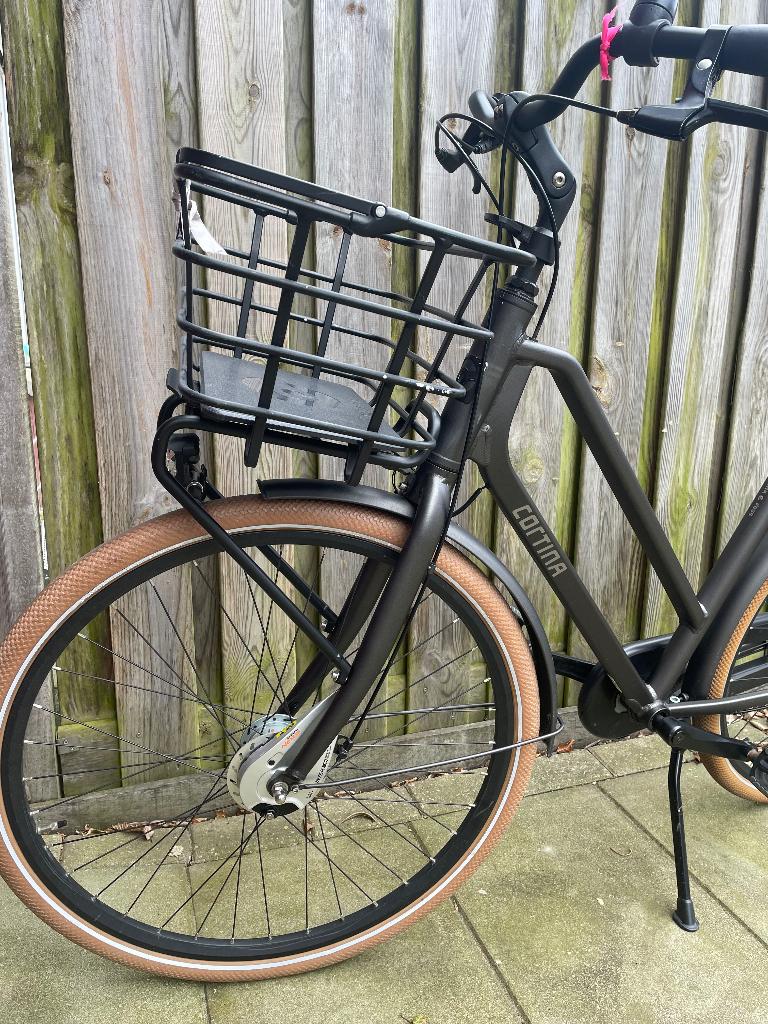 Cortina Foss grijs D50 Iron damesfiets, 28inch, Versnellingen, Zo goed als nieuw, 50 tot 53 cm, Ophalen