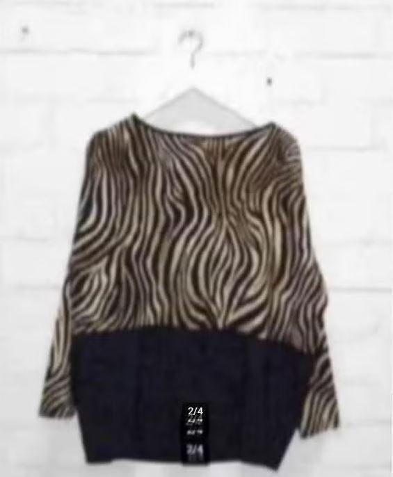 Indies - Mooie top in travelstof maat 3/42 - Nieuw €185, Zwart, Maat 42/44 (L), Nieuw, Ophalen of Verzenden