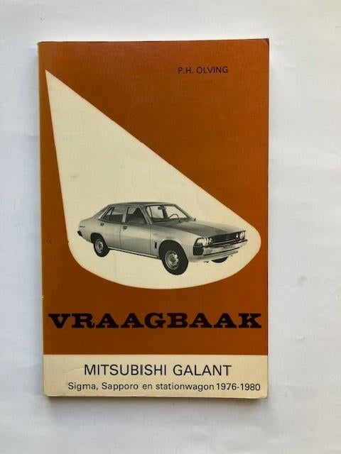Vraagbaak Mitsubishi Galant, Sigma, Sapporo, station 1976-80, Ophalen of Verzenden