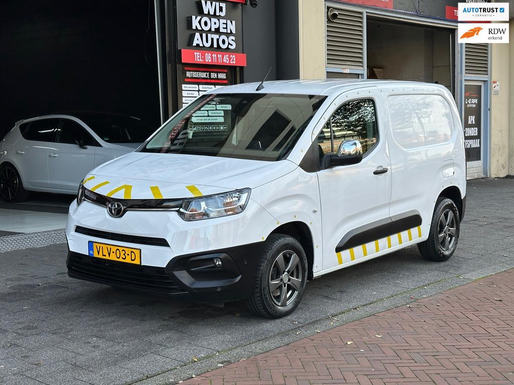 Toyota PROACE CITY 1.5 D-4D Professional Navi Airco Carplay, Voorwielaandrijving, Stof, Gebruikt, 4 cilinders