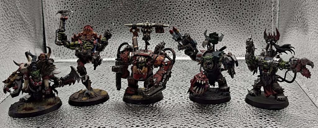 Warhammer 40k Orks! 99% painted, Ophalen of Verzenden