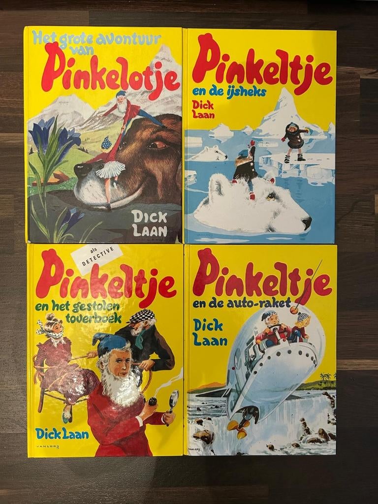 Pinkeltje boeken - 4 delen van Dick Laan, Ophalen of Verzenden, Zo goed als nieuw, Dick Laan, Sprookjes