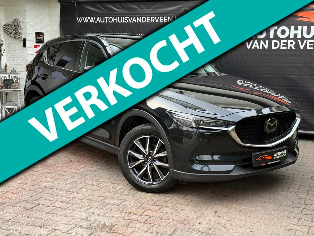 Mazda CX-5 2.5 SkyActiv-G 194 Luxury, ACC/HUD/Leer/Camera/Et, Auto's, Gebruikt, 4 cilinders, 2000 kg, Leder