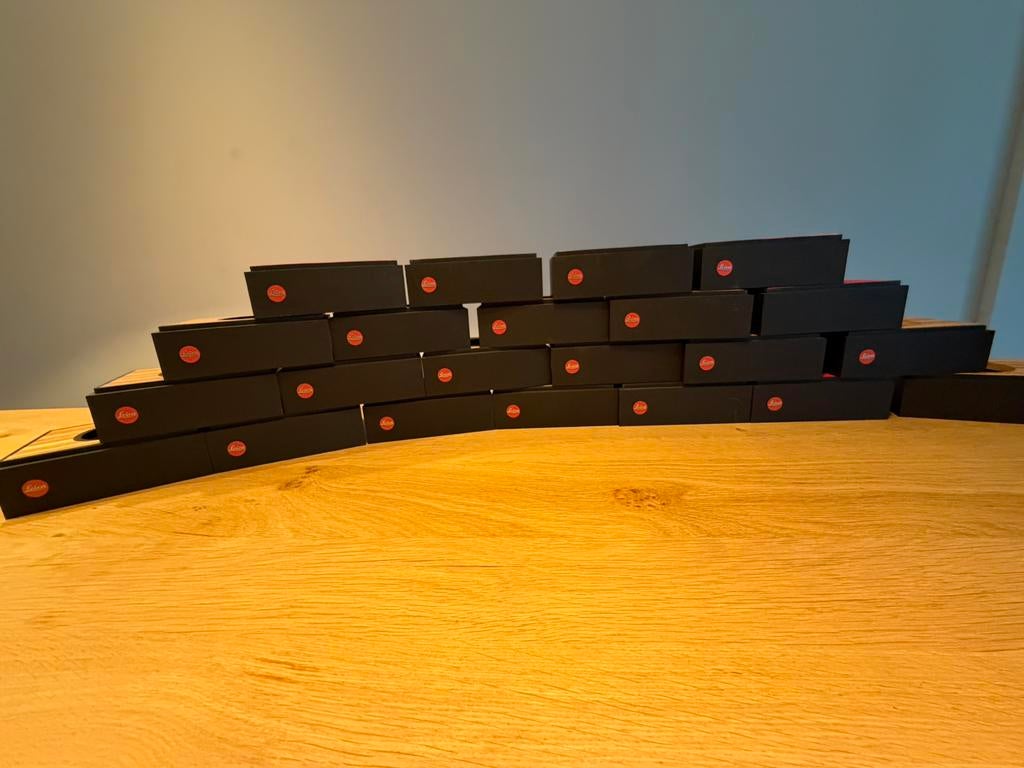 Leica Store objectief standaards plus ophogingen, Ophalen of Verzenden, Zo goed als nieuw, Overige Merken, Geen optische zoom