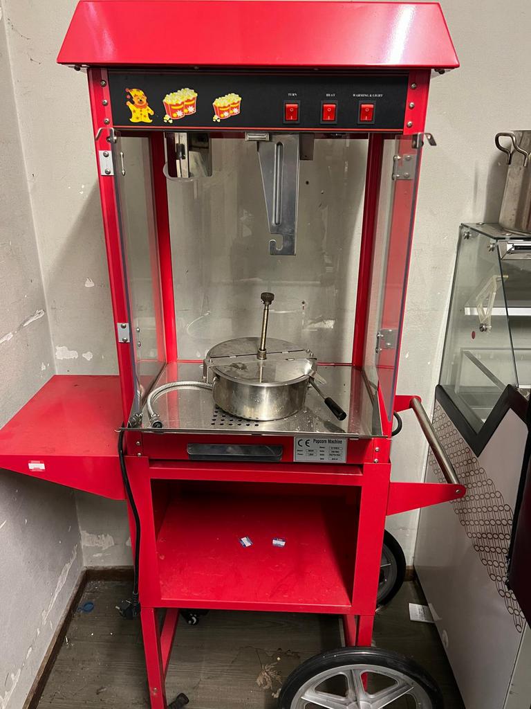 Popcornmachine, Hobby en Vrije tijd, Feestartikelen | Verhuur, Ophalen, Gebruikt, Overige