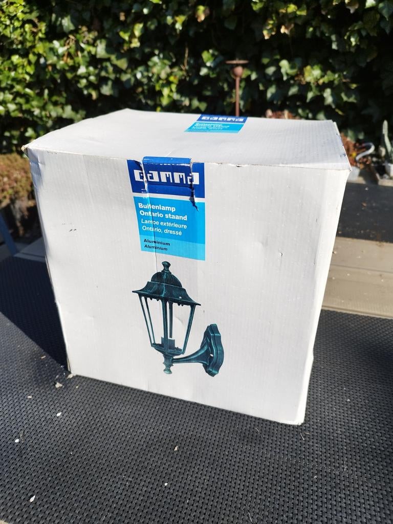 Gamma lantaarn lamp voor buiten nieuw, Ophalen, Minder dan 50 watt, Wandlamp, Nieuw