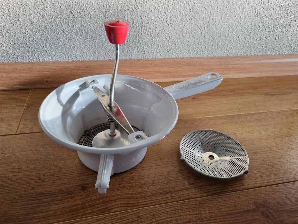 Moulinex groente- en fruitzeef (passe-vite), Ophalen of Verzenden, Gebruikt