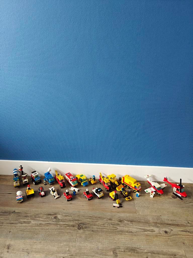 Partij diverse Lego setjes - voertuigen en meer, Lego, Ophalen of Verzenden, City, Gebruikt