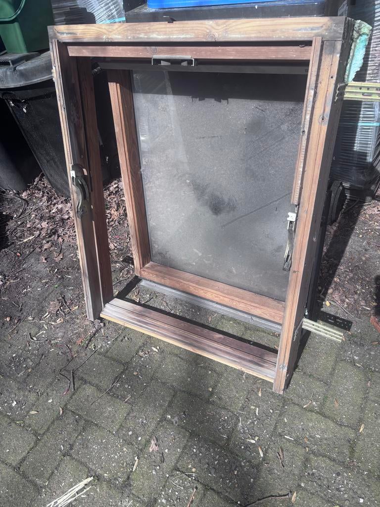 Velux dakraam GGL-1 met gootstukken, Ophalen, Gebruikt, Dakraam, 80 tot 120 cm