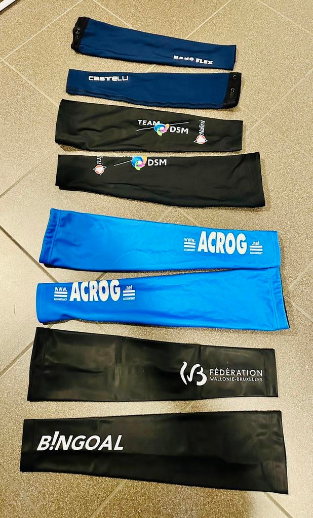 Wielrenkleding armstukken maat S/M, Fietsen en Brommers, Fietsaccessoires | Fietskleding, S, Dames, Ophalen of Verzenden, Zo goed als nieuw