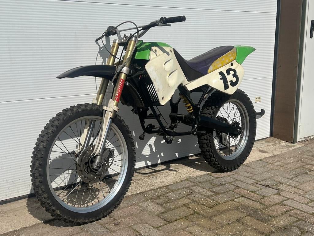 Derbi rollend frame, Ophalen, 6 versnellingen, Gebruikt, Maximaal 45 km/u