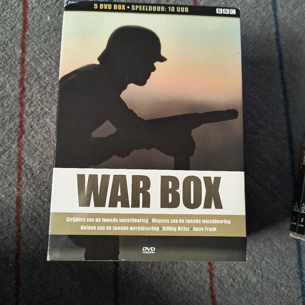 War Box - DVD Boxset over de Tweede Wereldoorlog, Cd's en Dvd's, Dvd's | Documentaire en Educatief, Zo goed als nieuw, Oorlog of Misdaad