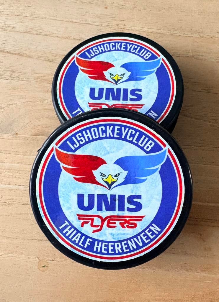 2 stuks ijshockeypucks, Ophalen of Verzenden, Nieuw, Puck
